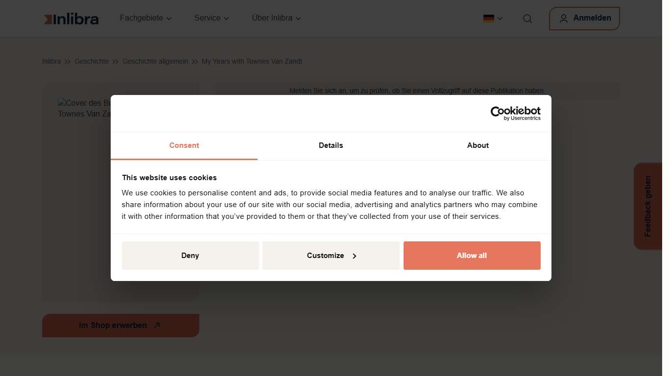 My Years with Townes Van Zandt - Inlibra